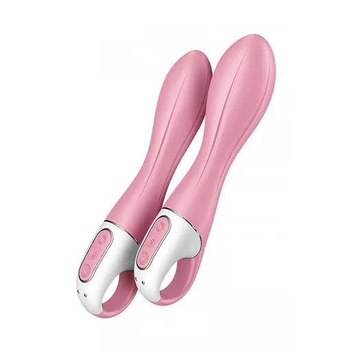 Вібратор Satisfyer Air Pump 20 см рожевий - фото 4