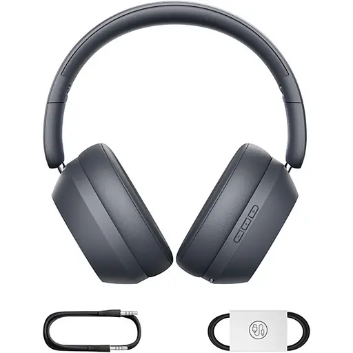 Навушники бездротові Baseus Bass 35 Max сірі (A00070800821-00) - фото 5