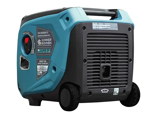 Інверторний генератор газ/бензин Konner&Sohnen 3.5/4 кВт KS 4000iEG S - фото 10