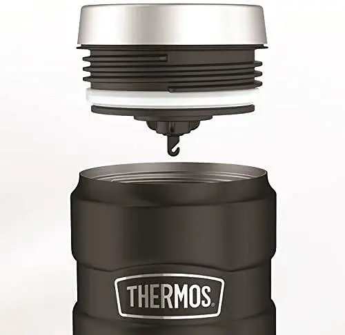 Термокружка без ручки Thermos 0.47 л Stainless King Travel Matt Black (160023) - фото 2