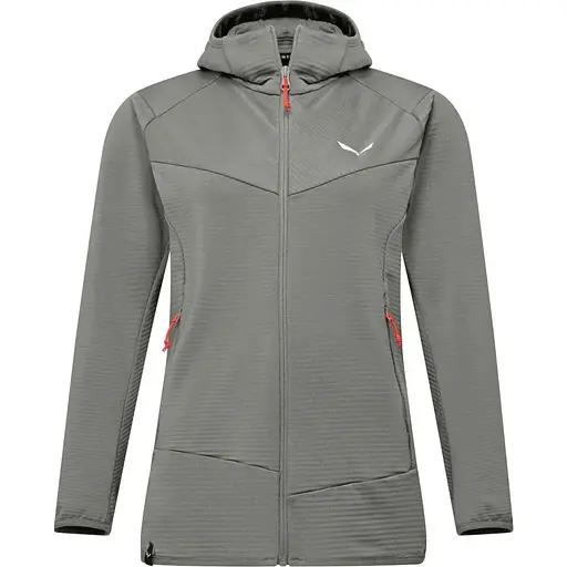 Флисовая кофта Salewa Puez Altavia PL HD Jacket W S Сірий-Зелений (1054-013.012.1360)