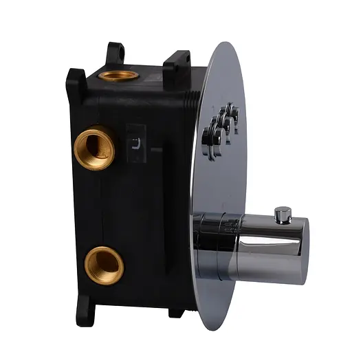 Душевая система встроенная TOPAZ LOFT TLF 32117-L06-C термостат для ванной комнаты с латунным смесителем - фото 17