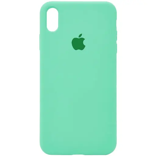 Чехол Silicone Case Full Protective AA для Apple iPhone XS Max 6.5 Зеленый/Spearmint