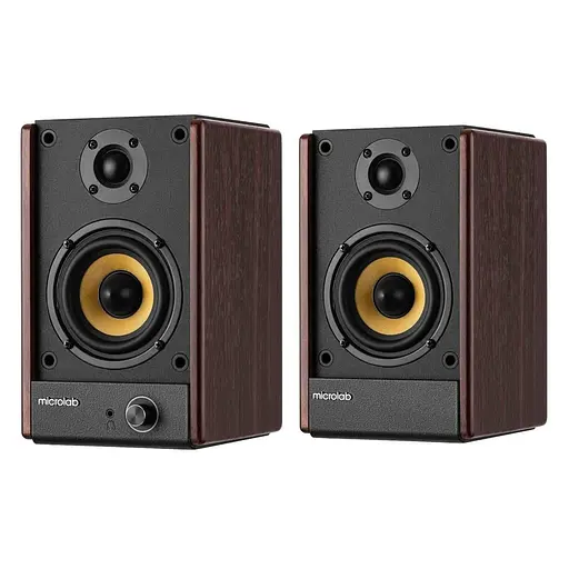 Акустическая система Microlab 2.0 SOLO 4 60W Brown (SOLO-4BR) - фото 2