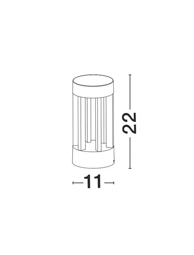 Вуличний світильник NOVA LUCE DEVORA 826423 - фото 3