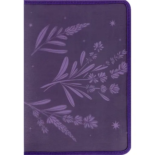 Папка объемная на молнии Axent Lavender-1 А4+ (1804-36-A) - фото 2