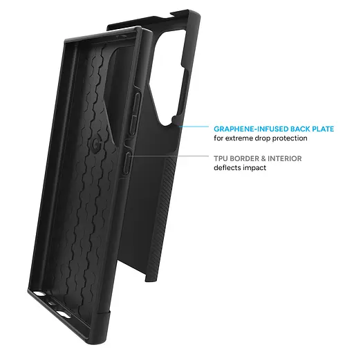 Чехол противоударный ZAGG Gear4 Denali для Samsung Galaxy S24 Ultra (6.8") Black - фото 4