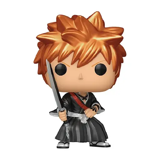 Коллекционная фигурка Funko Pop Блич Ичиго Куросаки Bleach Ichigo Kurosaki Chase 10 см FP B IK 1610 - фото 2