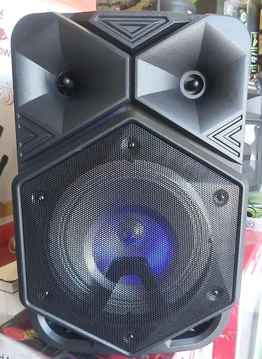 Портативна Bluetooth колонка валіза BT-1778 (Чорна) - фото 7