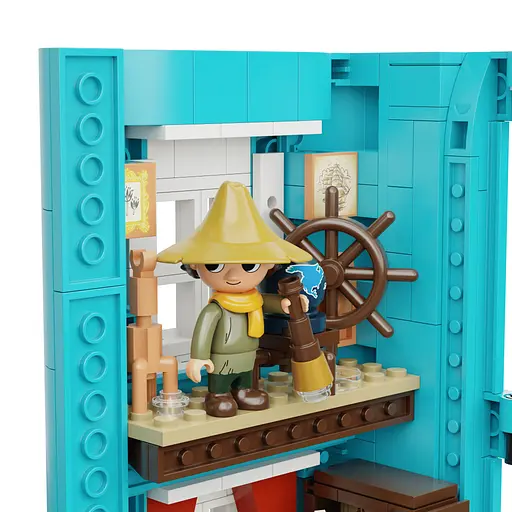 Конструктор Pantasy Moomin Домик Муми-троллей (87201) - фото 4