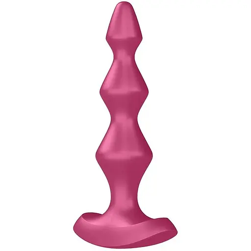 Анальний стимулятор-намистини з двома моторами Satisfyer Lolli-Plug 1 Berry