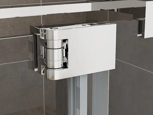 Душевая кабина без поддона Koer SR SC02-100x80x200-TR-01 прозрачное стекло Easy Clean 8 мм, хром KR5355, Универсальная, прозрачный, хром - фото 10