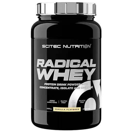 Протеин Scitec Nutrition Radical Whey vanilla 1 кг