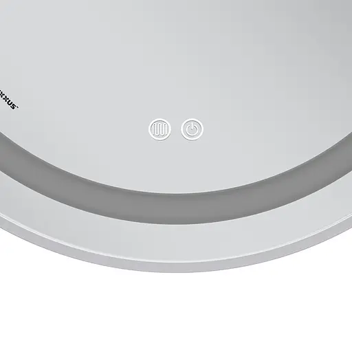 Дзеркало Mixxus Premium Ellipse MV05-80x70-Reverse white MP6645, Білий - фото 7