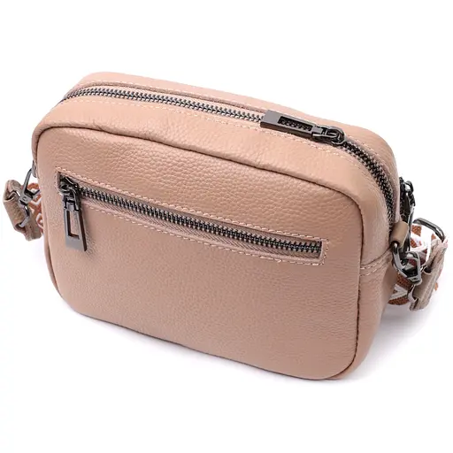 Кожаная женская сумка Vintage 21х15х7 см sum0026585 - фото 2