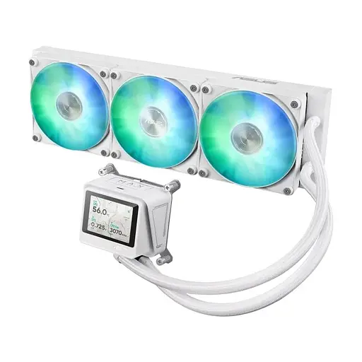 СВО ASUS Max Gaming LC 360 ARGB LCD White (90RC01G2-B0EAY0) - фото 3