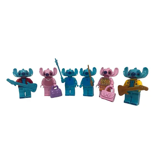 Коллекционный набор игровых фигурок «Стич», 6 персонажей