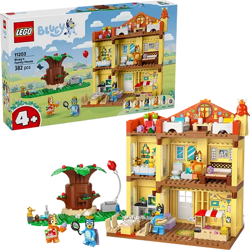 Конструктор LEGO Bluey Семейный дом Блуи 382 детали (11203) - фото 3