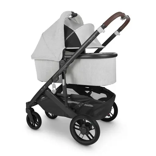 Прогулянкова коляска Uppababy Cruz V2 - Anthony + люлька Uppababy Carrycot-Anthony-White and Grey Chanille Carbon Frame  - фото 3