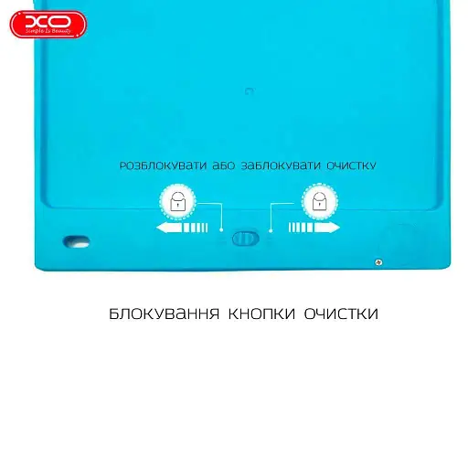 Планшет для малювання XO V01 LCD 10" блакитний - фото 2