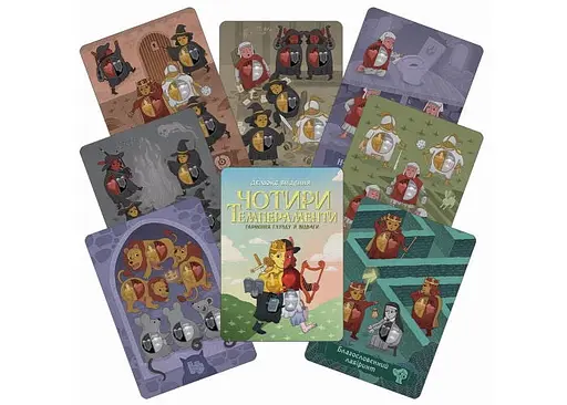 Настольная игра Games 7 Days Четыре темперамента. Делюкс издание (Four Humours) (укр.) (CHT001UA) - фото 10