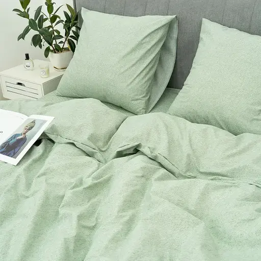 Комплект постільної білизни Viluta євро ранфорс 25385 100% бавовна - фото 2