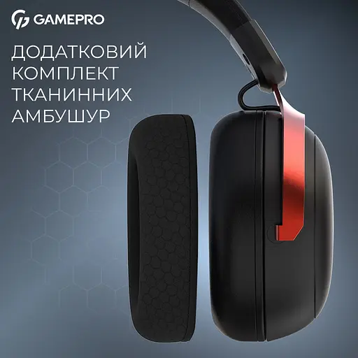 Ігрова гарнітура Gamepro Asgard Freya Pro бездротова (HSW201BR) - фото 11