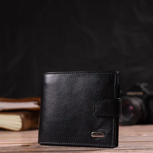 Мужской кожаный кошелек Canpellini 11.5х9.7х2 см acs0025630 - фото 6