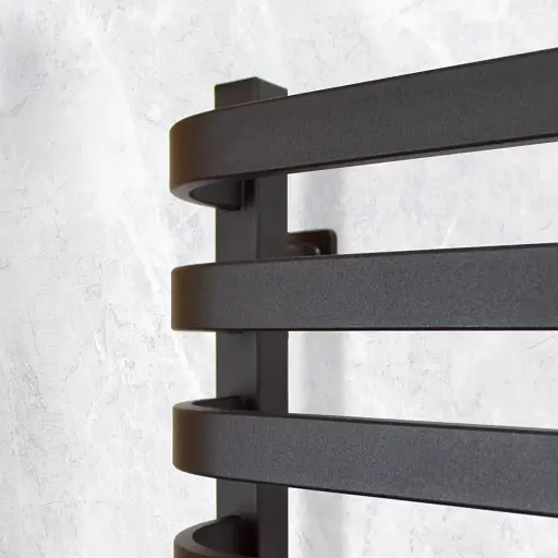 Рушникосушка електрична Navin Stugna 480х1000 Sensor права чорний муар - фото 6