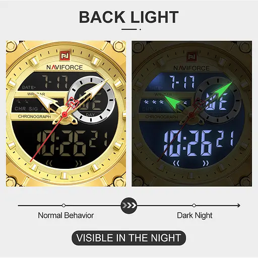 Годинник Naviforce Jazz Gold - фото 8