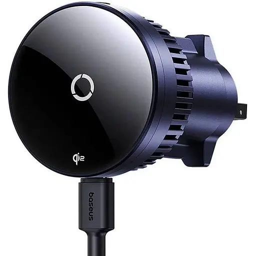 Автодержатель и беспроводное зарядное устройство Baseus MagPro Series Magnetic Qi2 15 W черный - фото 1