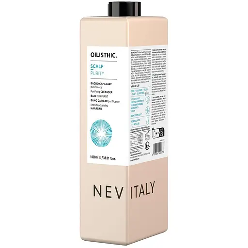 Шампунь Nevitaly Oilisthic Purifying Cleanser для жирної шкіри голови та схильної до лупи 1 л