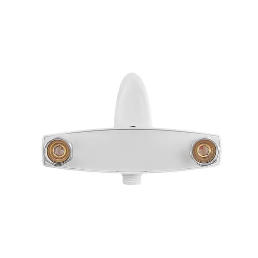 Смеситель для душа с лейкой Plamix Cezar-003 SET white PM0665 Белый - фото 5