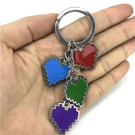 Брелок GeekLand Undertalе Андертейл серце heart UT.52.30 - фото 2