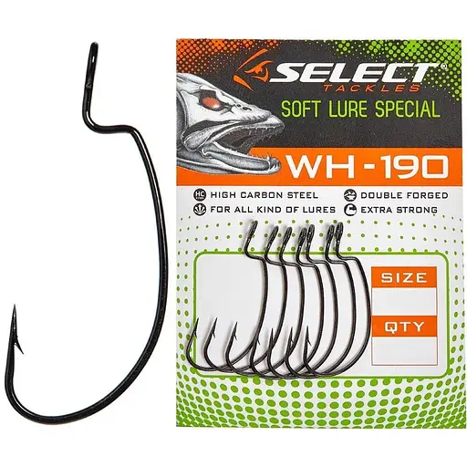 Крючок Select WH-190 #1, 5 шт. (1013-1870.50.67)
