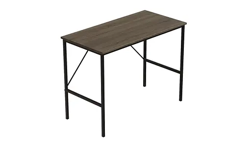 Стіл письмовий Line Тайм Ferrum-decor 750x1000x500 Чорний метал ДСП Дуб Сонома Трюфель 16 мм (FRD-104868) - фото 4