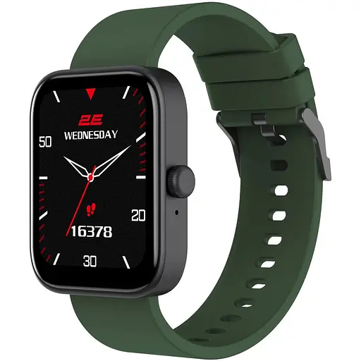 Smart Watch 2E Alpha SQ 46mm black/green UA - фото 2