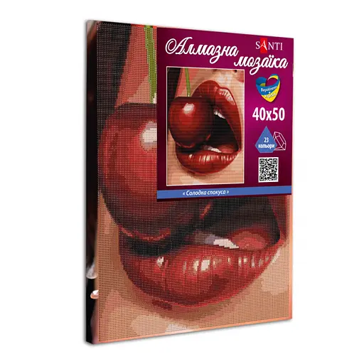 Картина по номерам Santi Алмазна мозаїка Солодка спокуса 40 х 50 см (954891) - фото 2