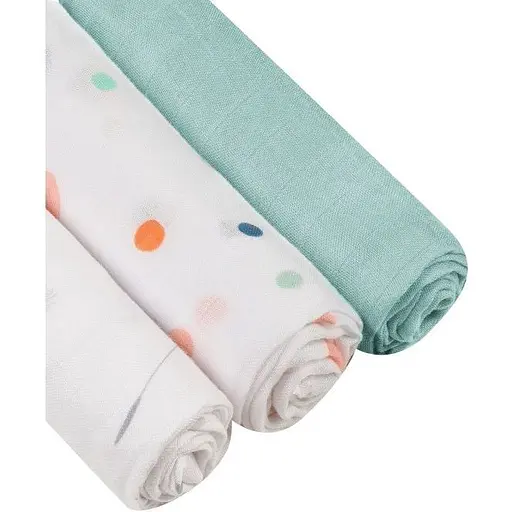 Пеленки Lionelo Bamboo Set Dot (LO-BAMBOO SET DOT) 3 шт. - фото 2