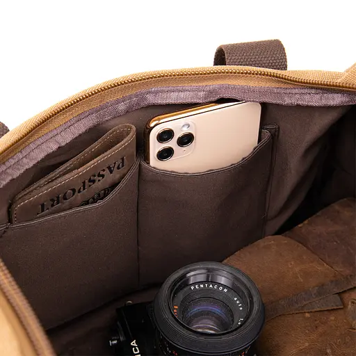 Дорожня сумка Vintage 50х26х24 см sum0015085 - фото 5