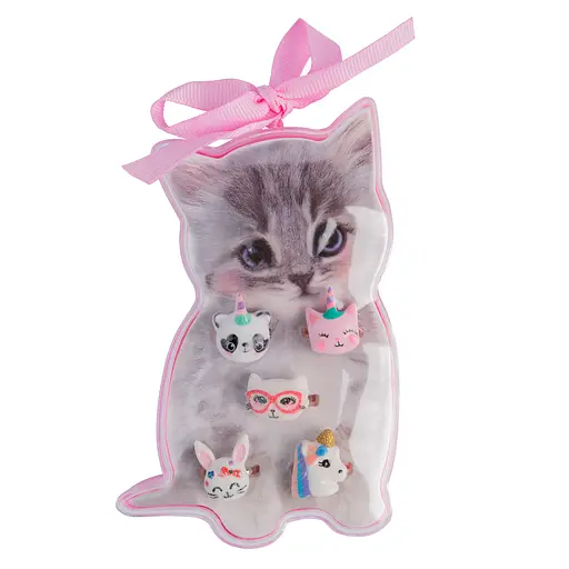 Набор кольцо Зверюшки 5шт