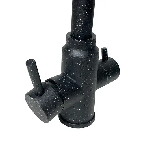 Смеситель для кухни под фильтр Adamant SA-021 чёрный 0213, Черный - фото 3