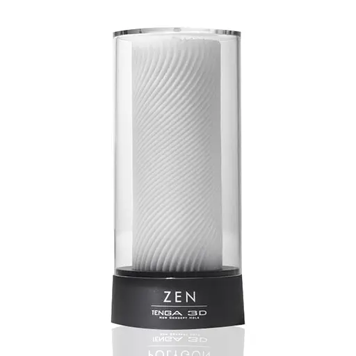 Мастурбатор Tenga Sleeve 3D Zen белый - фото 2