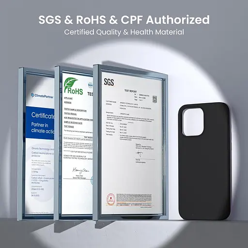 Чохол ORNARTO, сумісний з iPhone 15 Pro 6,1 дюйма, 3-шаровий рідкий силікон з повним покриттям - фото 7