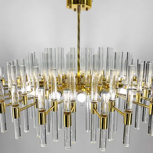 Люстра-репліка Alinar Crystal на 20 ламп (діаметр 100 см) | Арт. MJ139/20 GD | Line F - фото 6