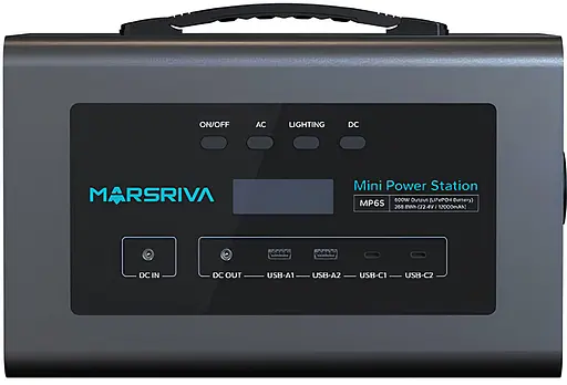 Зарядная станция Marsriva MP6S (268.8 Вт/ч) 600W LiFePO4 - фото 2