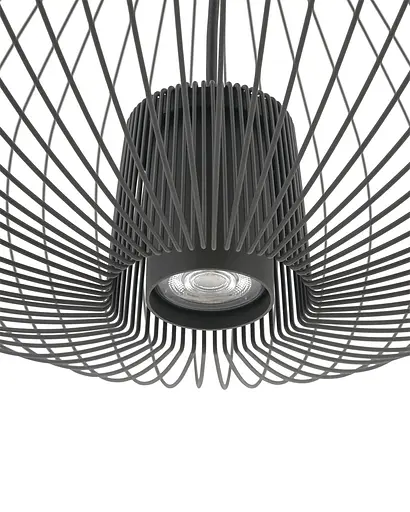 Подвесной светильник, люстра Nowodvorski 11252 Pumpkin L GU10 1x10W IP20 Темно-серый - фото 6