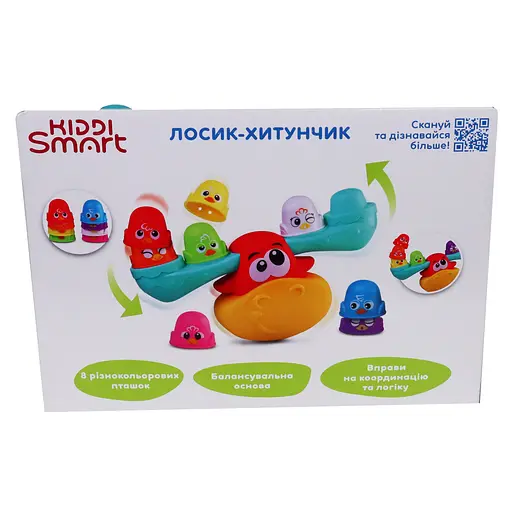 Іграшка-балансир Kiddi Smart  Лосик-Хитунчик (4553-KS) - фото 8