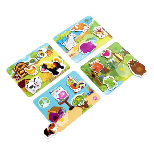 Настольная игра для детей "Кто где живет?" Vladi Toys VT1302-26 - фото 3