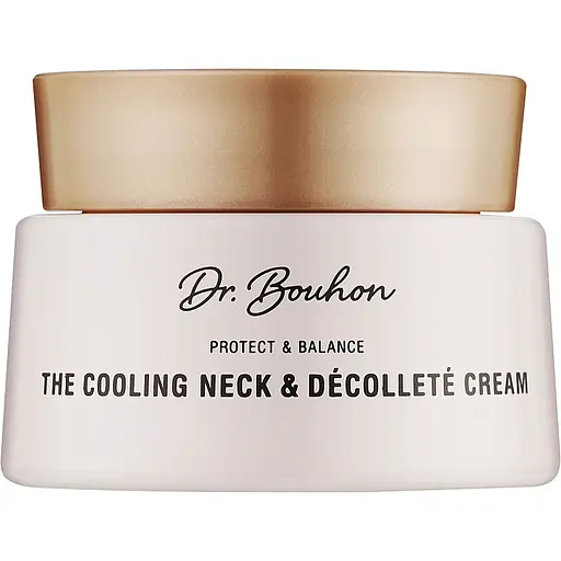 Крем для шиї та зони декольте Dr. Bouhon Protect & Balance The Cooling Neck & Decollete Cream охолоджуючий 50 мл